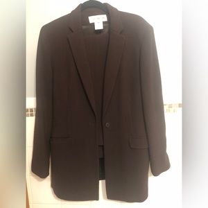 Brown Jones New York pant Suit